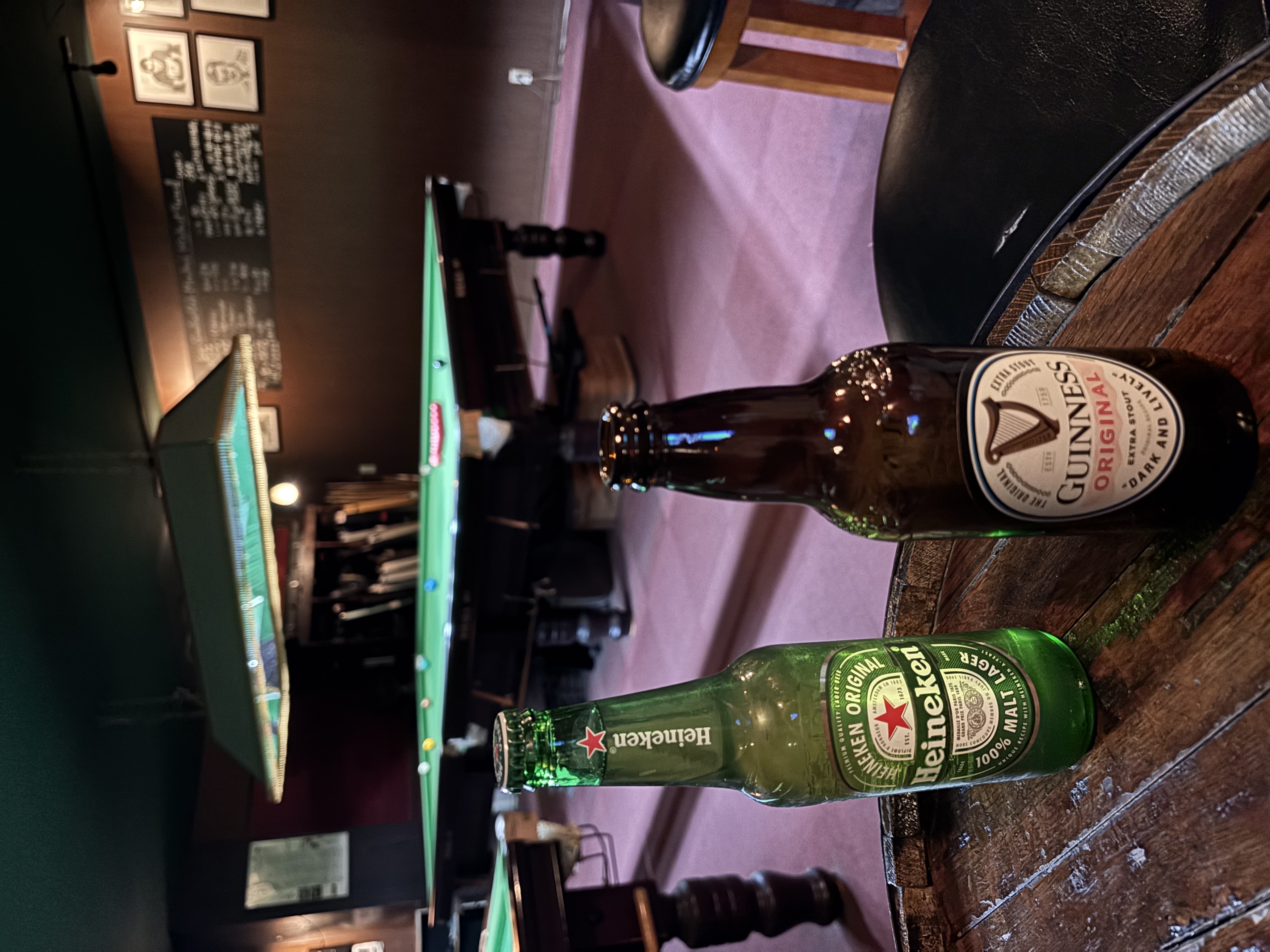 Snooker club members